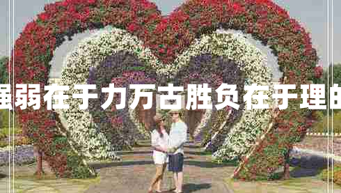 一時強弱在于力萬古勝負在于理的意思