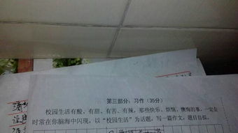 描寫(xiě)校園生活的作文不少于六百字