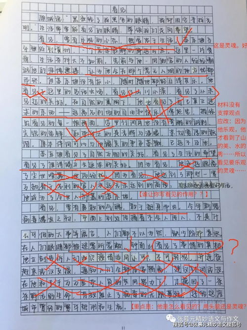 作文,高中,校園