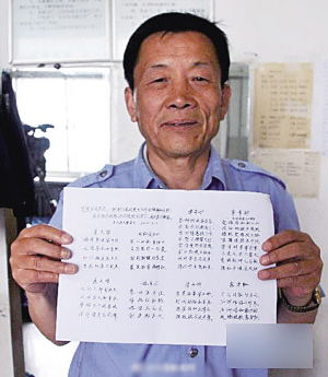 校園看門(mén)的老大爺作文