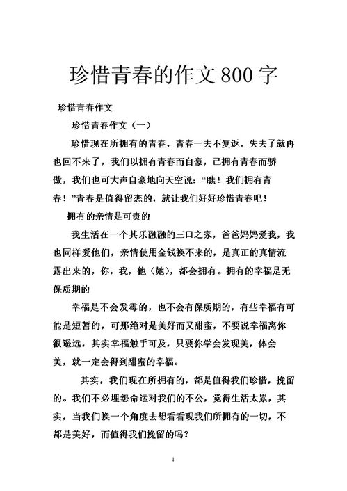 珍惜校園時(shí)光的作文800字高中