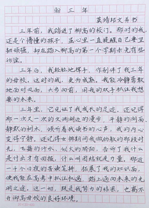 作文,書(shū)法,進(jìn)校園,百字
