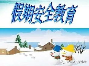 兩大,寒假,安全教育,小學生
