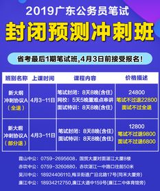 公考準備注意事項