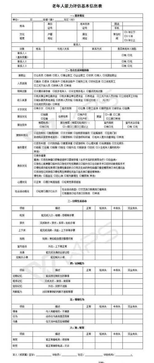 運動能力評估時的注意事項