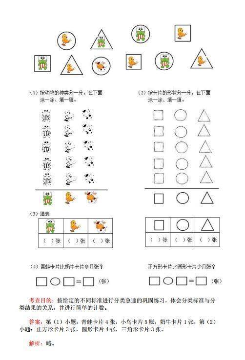 小學1級數(shù)學基礎知識