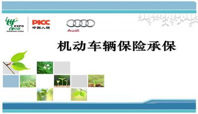 車險基礎知識附加PPT