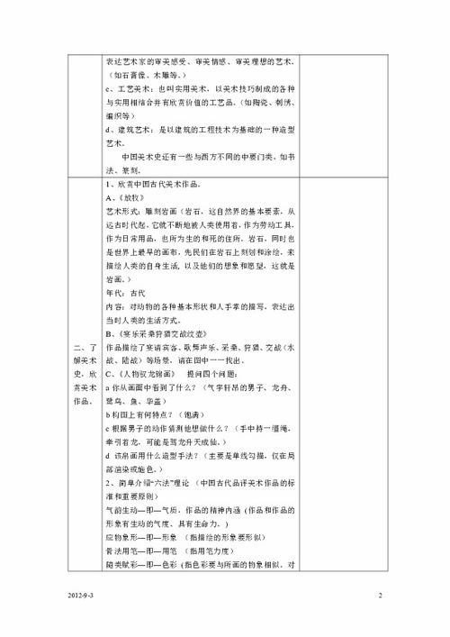 介紹中國(guó)畫(huà)基礎(chǔ)知識(shí)教案