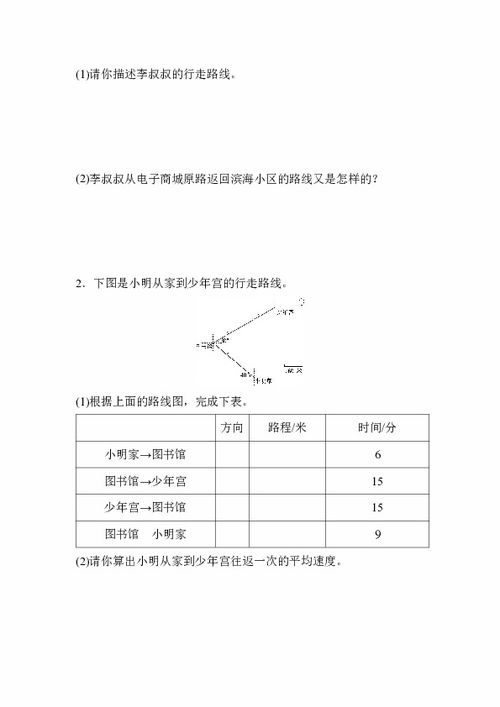 位置與方向(二)的基礎(chǔ)知識(shí)總結(jié)
