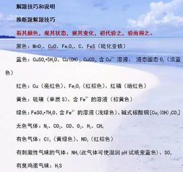 基礎知識,中職,化學(xué)