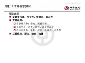 銀行清算業(yè)務基礎知識
