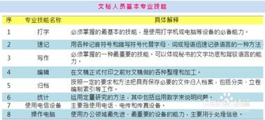 思達文秘類基礎知識