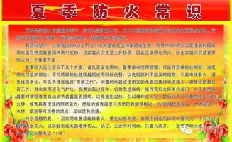 夏季防火基礎(chǔ)知識(shí)