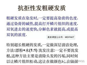 染發(fā)基礎理論知識初級