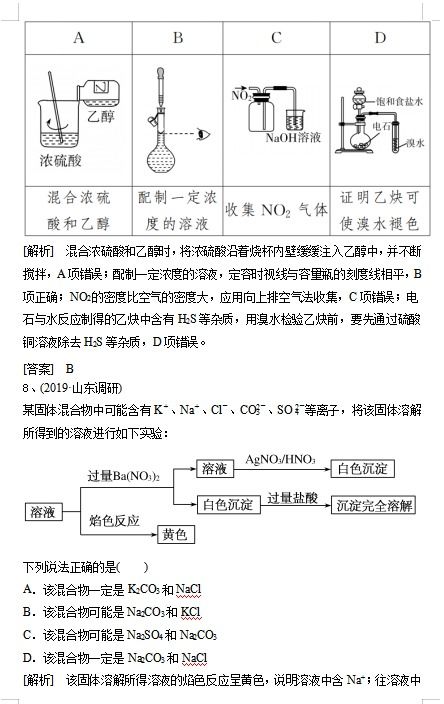 分析化學(xué)實(shí)驗(yàn)基礎(chǔ)知識(shí)筆試