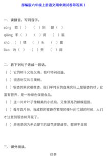 六年級(jí)語文基礎(chǔ)知識(shí)題,六年級(jí)語文基礎(chǔ)知識(shí)歸納,六年級(jí)下冊(cè)語文基礎(chǔ)知識(shí)