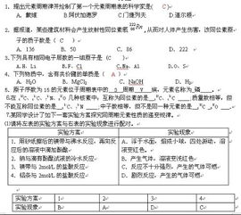 關(guān)于高一化學(xué)基礎(chǔ)知識