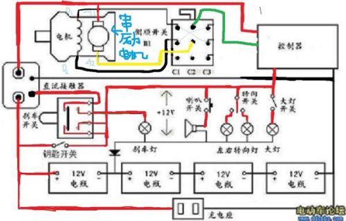 農(nóng)用三輪車電路,時風(fēng)農(nóng)用三輪車電路,農(nóng)用三輪車電路實物圖