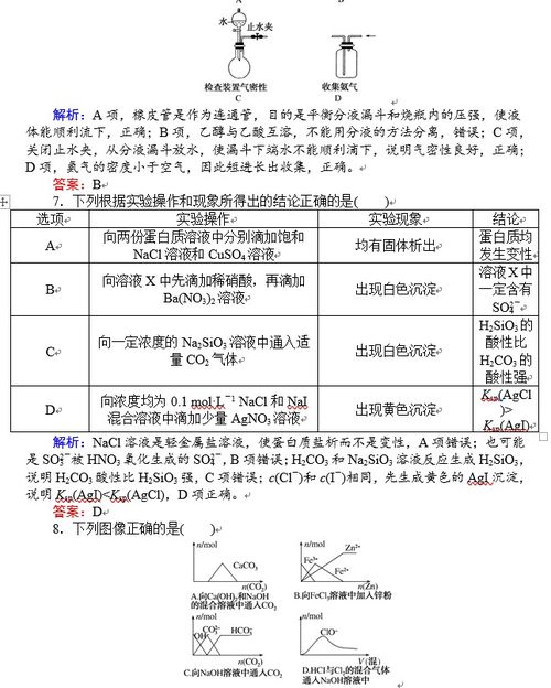 化學檢驗基礎理論知識點